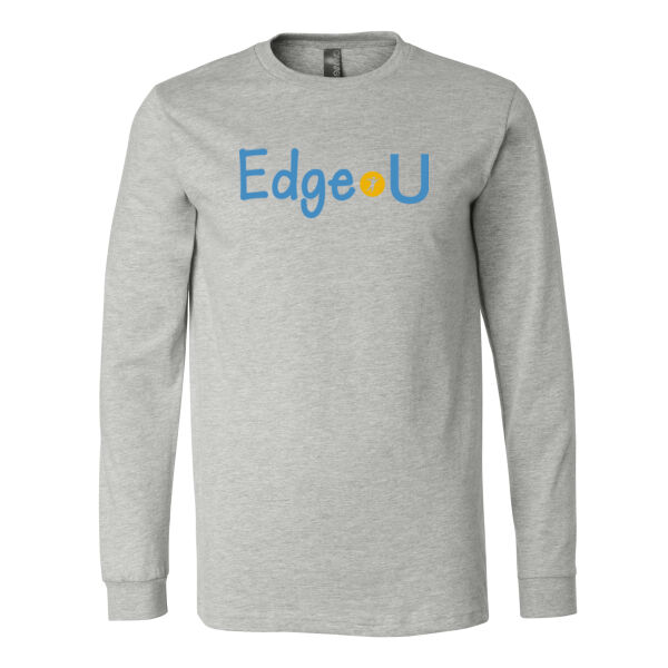 Printed Edge U - Unisex Heather CVC Long Sleeve Tee Thumbnail