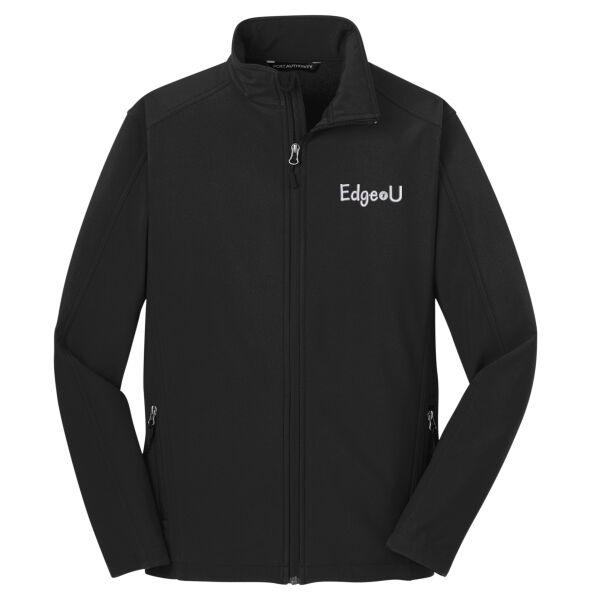 Embroidered Edge U - Core Soft Shell Jacket Thumbnail