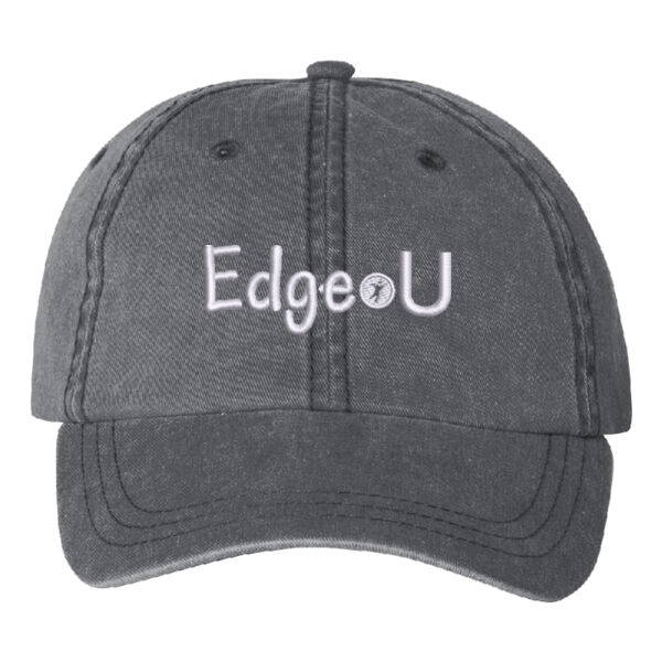Embroidered EdgeU - Pigment-Dyed Cap Thumbnail