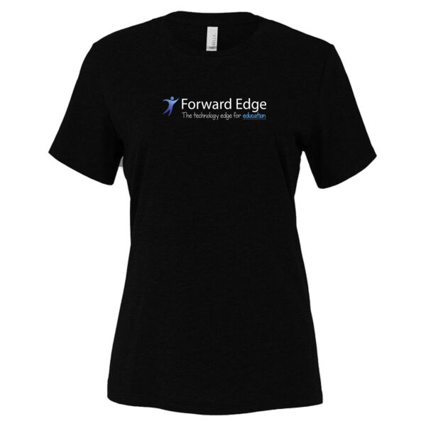 Forward Edge - Unisex Tri Blend Tee - Women’s Relaxed Fit Heather CVC Tee Thumbnail