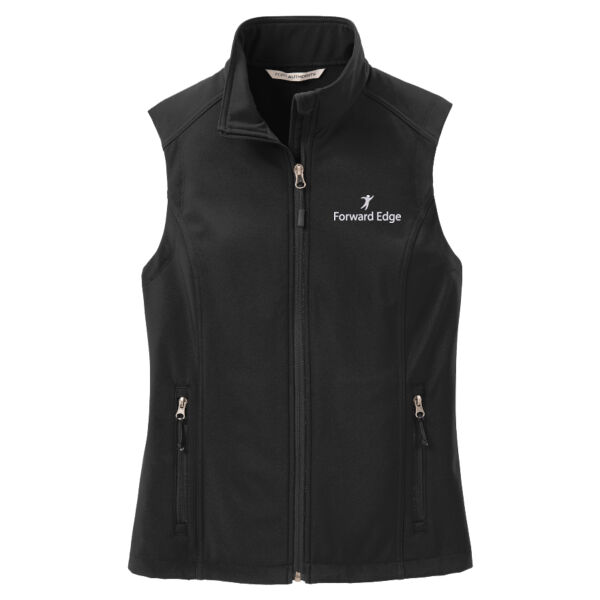 Embroidered Forward Edge - Ladies Core Soft Shell Vest Thumbnail