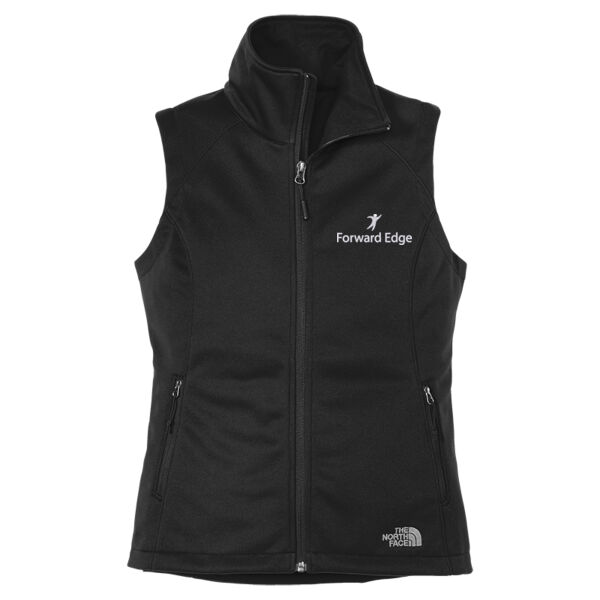 Embroidered Forward Edge - Ladies Ridgewall Soft Shell Vest Thumbnail