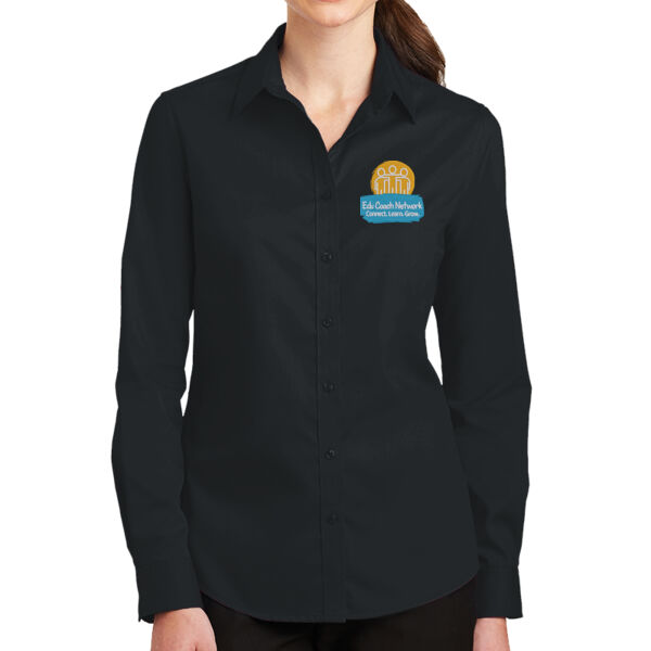 Embroidered Coaches Network - Wrinkle Resistant Button Down Thumbnail