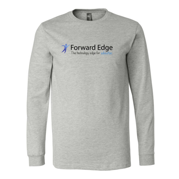 Printed Forward Edge - Unisex Heather CVC Long Sleeve Tee Thumbnail