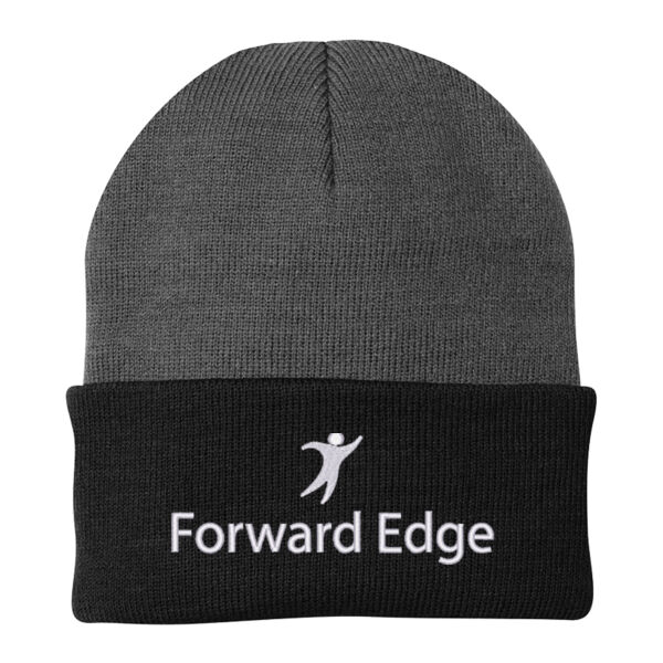 Embroidered Forward Edge - Knit Cap Thumbnail