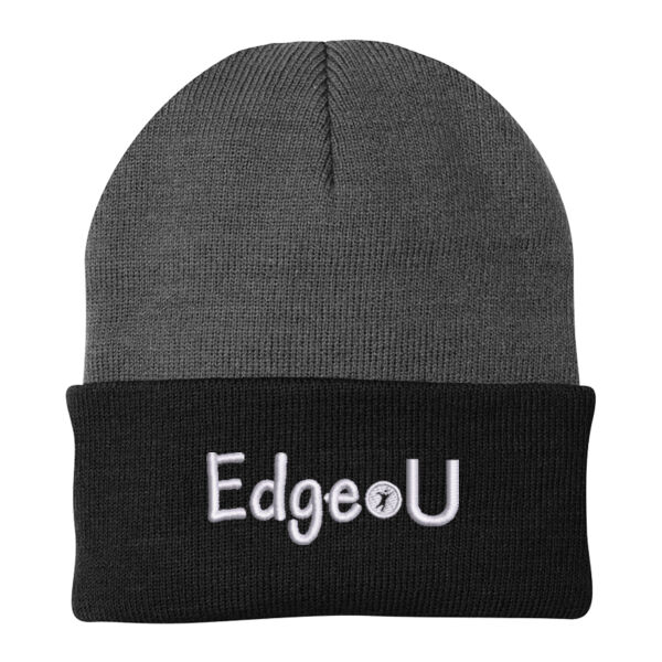 Embroidered Edge U - Knit Cap Thumbnail