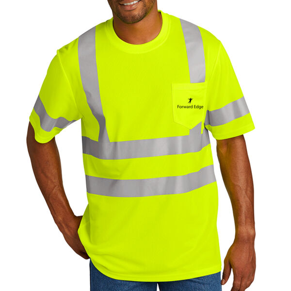 Printed Forward Edge - Ansi 107 Class 3 Mesh Tee Thumbnail