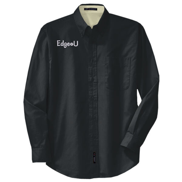 Embroidered EdgeU - Tall Long Sleeve Easy Care Shirt Thumbnail