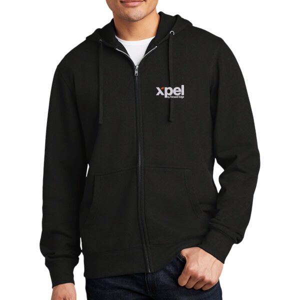 Xpel Embroidered - Fleece Full Zip Hoodie Thumbnail
