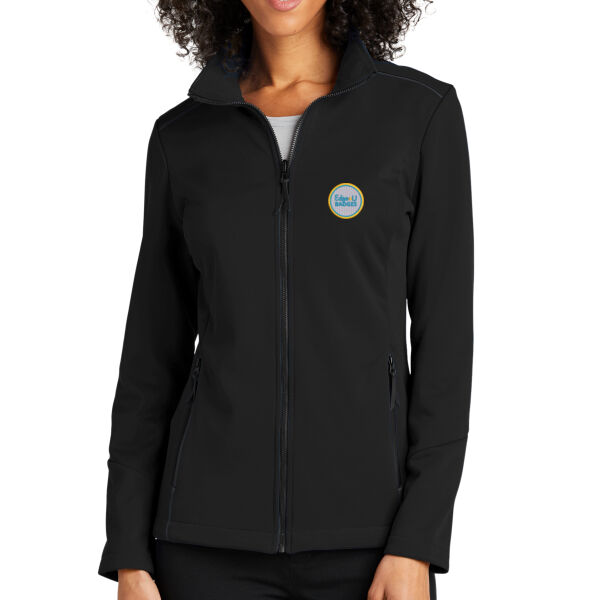 EdgeU Embroidered - Ladies Collective Tech Soft Shell Jacket Thumbnail