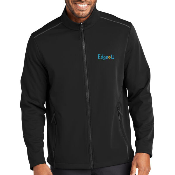 EdgeU Embroidered - Collective Tech Soft Shell Jacket Thumbnail