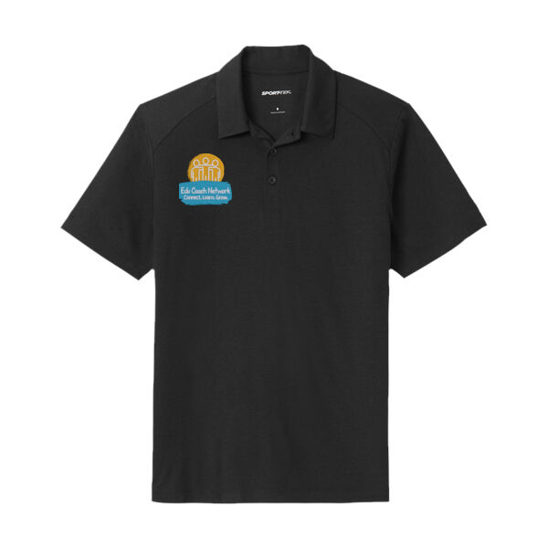 Embroidered Coaches Network - PosiCharge ® Tri Blend Wicking Polo Thumbnail