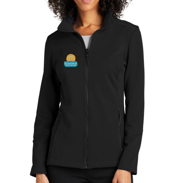 Embroidered Coaches Network - Ladies Collective Tech Soft Shell Jacket Thumbnail