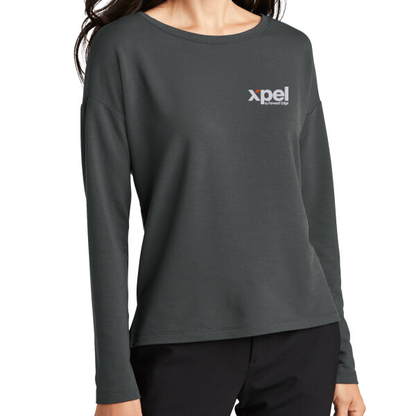 Xpel Embroidered - Women's Stretch Drop Shoulder Pullover Thumbnail