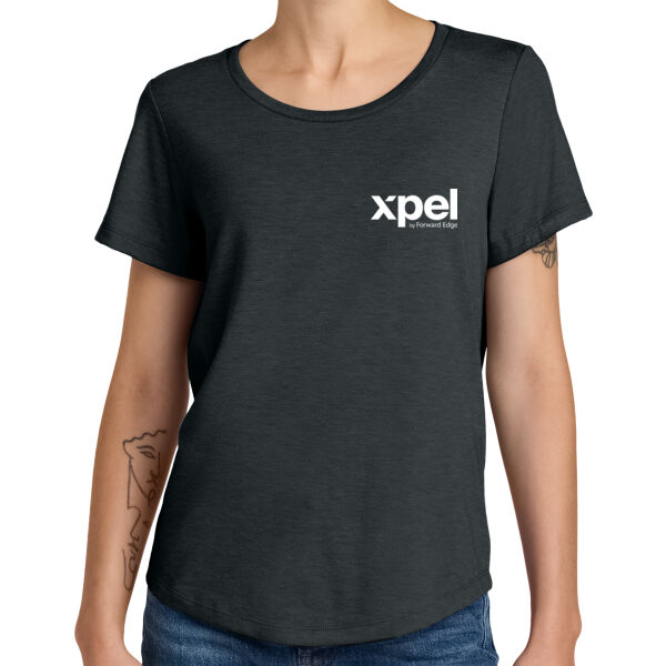 Printed Xpel - Women's Relaxed Tri Blend Scoop Neck Tee Thumbnail