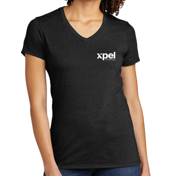 Printed Xpel - Women's Tri Blend V Neck Tee Thumbnail