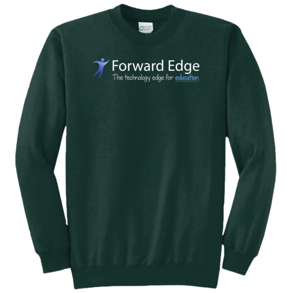 Port & Company Printed Forward Edge - Core Fleece Crewneck Sweatshirt Thumbnail